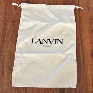 Authentic Lanvin Beige dust bag. Muslin twill